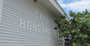 Cafe Honeymoon Sign
