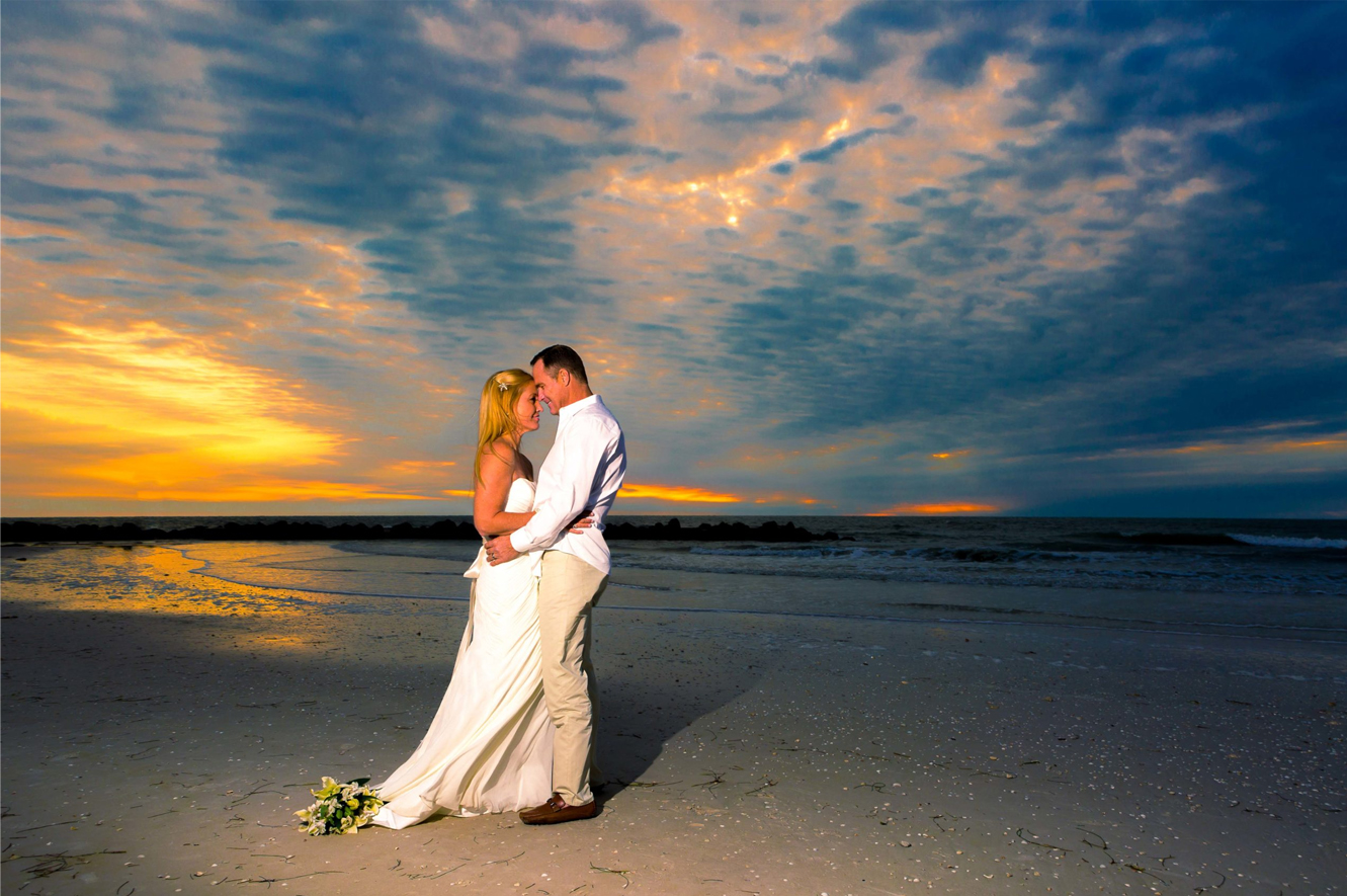 beach wedding images